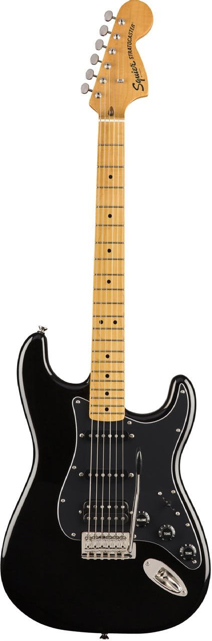 Squier Classic Vibe 70s Stratocaster HSS Maple Fingerboard Black